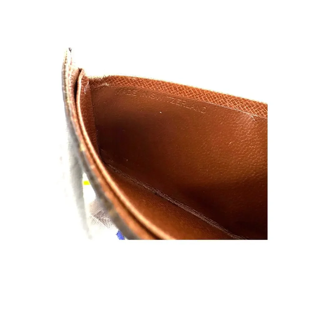 🔴 Louis Vuitton Card Holder Swiss Wallet - Monogram